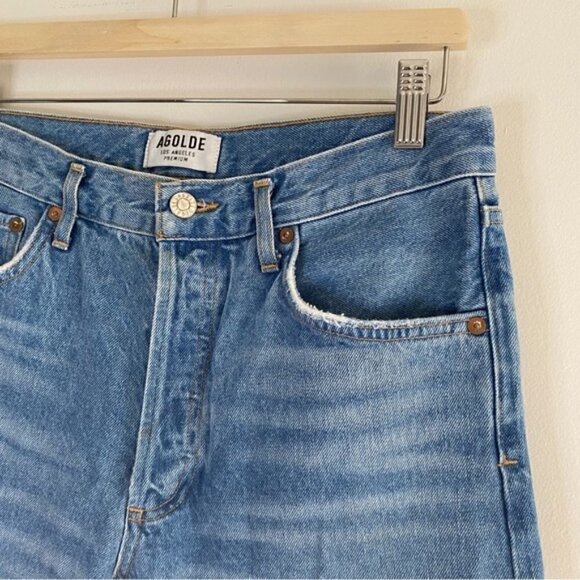 AGOLDE Jamie High Rise Classic Brooklyn Size 28 - Picture 6 of 8